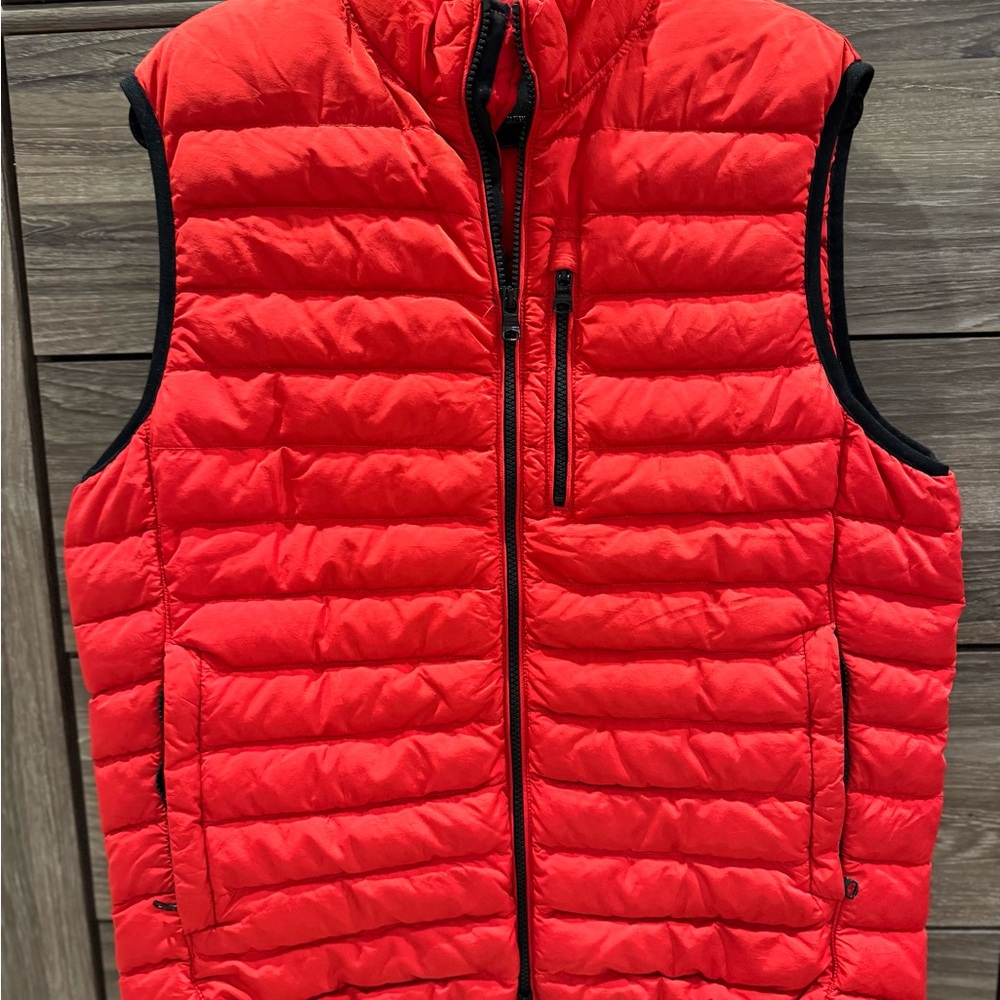 Banana Republic Fiery Red Outerwear